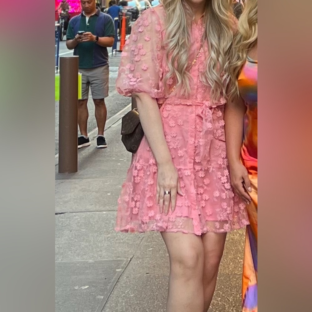 Floral Pink Dress